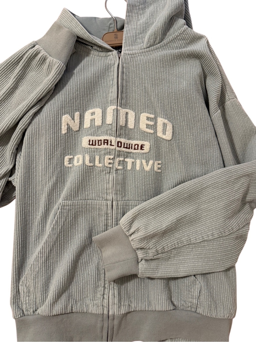 Named Collective Corduroy Sweater Set - Blue